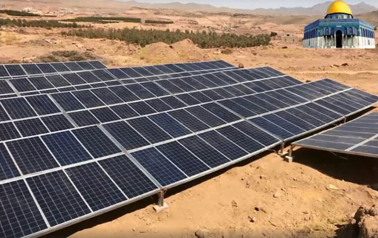 55KW solar pumping inverter in Yemen