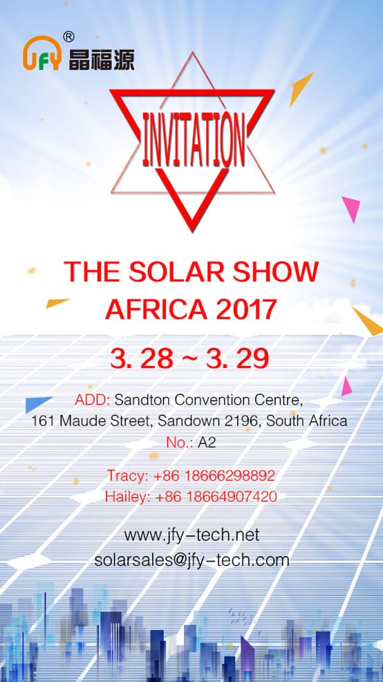 THE SOLAR SHOW AFRICA 2017